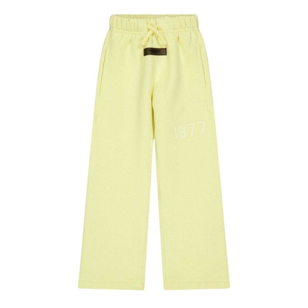Fear Of God Essentials Childrens/Kids Fleece Relaxed Fit Sweatpants / Canary Yel